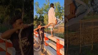 The boy was pulled by a rope. #shorts #funny #comedy #trending #video