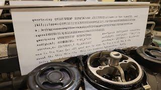 Hammond Multiplex Typewriter Deep-Dive Part 3: Typefaces, Features, Performance, and Technique