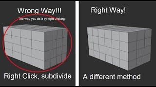 Subdivide Meshes the Right Way-Blender Beginners Tutorial