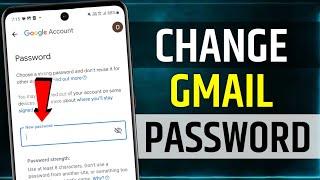 How to Change your Gmail Password | How do I update my Gmail password | change google password