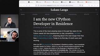 Meet the Python Developer in Residence: Łukzas Langa - Talk Python to Me Ep.331