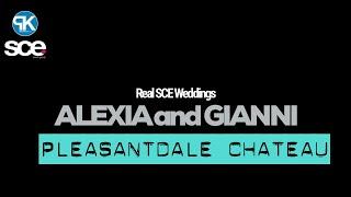 Real SCE Weddings - Alexia and Gianni - Pleasantdale Chateau - DJ Paul Knox - SCE Event Group