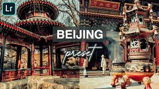 Beijing Preset | Free Lightroom Mobile Preset Tutorials Free DNG XMP | How to Edit Travel Preset