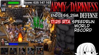 [World Record] Army of Darkness: Defense - Endless 25,000,000 Speedrun (17:25)