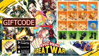 Epic Hero Great War & All Redeem Codes | 10 Giftcodes Epic Hero: Great War - How to Redeem Code
