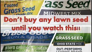 What to look for when buying grass seed