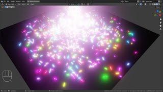 Blender Tutorial - Particle physics