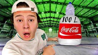 100 LITR "COLA"GA MENTOS QO'SHIB PORTLATAMIZ!