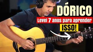 LEVEI 7 ANOS para APRENDER ISSO - Escala DÓRICO - Prof. Sidimar Antunes 