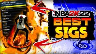 NBA 2K22 THE BEST EASY DRIBBLE TUTORIAL AND SIGS