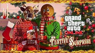 Gta 5 online: "Festive Surprise 2019 DLC" Gameplay and Snow FUN! (Gta Online Christmas Update)