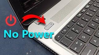 Hp Probook 450 g4 laptop no power || laptop won't turn on simple Trick