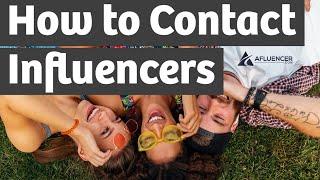 How to Contact Influencers | Influencer Marketing for Brands