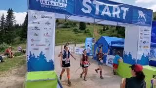 Andrei Soveresan, finish la Jahorina Ultra Trail, Bosnia