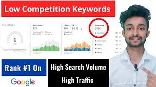 High CPC Low Competition Keywords 2020 | High Search Volume Keywords |  High Website Traffic |