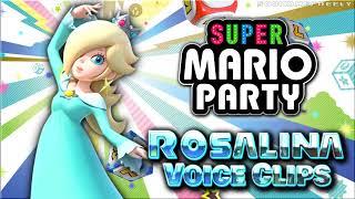 All Rosalina Voice Clips • Super Mario Party • Voice Lines • Nintendo Switch (Laura Faye Smith)