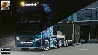 Renault T Range (2021) | Truckers of Europe 3 by Wanda Software | Night Driving