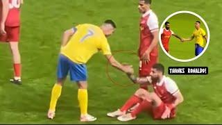 Cristiano Ronaldo Showed Respect to Opponent in Al Nassr vs Persepolis