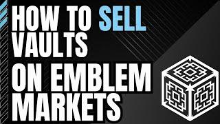 Sell NFTs on Emblem Markets