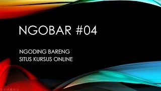 Ngobar #04: Situs Kursus Online