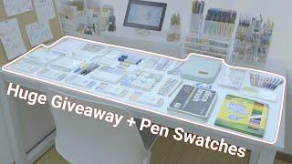 Huge school supplies giveaway 2021 + stationery swatches