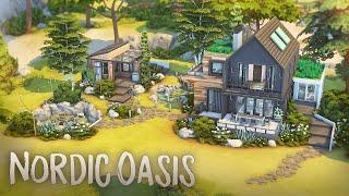 Nordic Oasis Family Home | The Sims 4 Speed Build