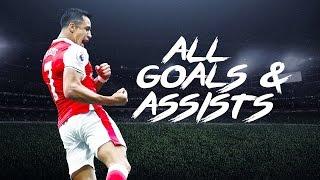 Alexis Sanchez - ALL 93 Goals & Assists For Arsenal