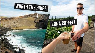 Green Sand Beach + Kona Coffee Farm Tour | Big Island Day 6