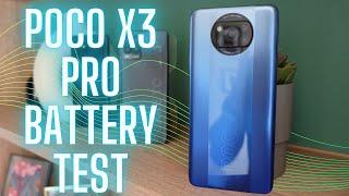 POCO X3 Pro Battery Test vs Realme 8 Pro & S21 Ultra