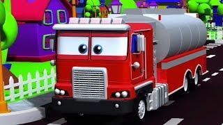 agua caminhão tenro | desenho animado | desenho infantil | crianças Vídeo | Water Tender Truck