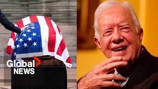 Jimmy Carter funeral: Former US president honored at memorial service in Washington | FULL