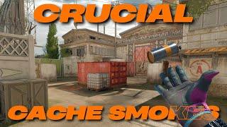 EVERY Cache Smoke In CS2 (In Under 5 Minutes!)