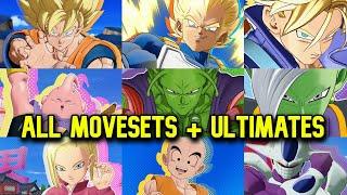 Dragon Ball Project Multi Beta All Character Movesets and Ultimates