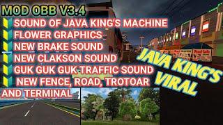The obb mod that is viral, sounds java king's bussid v3.4 # 1