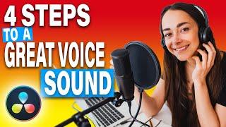 Improve your voice in Davinci Resolve in 6 minutes!