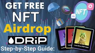 Get Free NFT Airdrop Guide  Step by Step | Drip haus