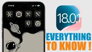 iOS 18.0.1 - Everything You Need To Know !