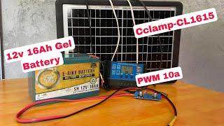 12v Gel Type Solar Battery Actual Capacity Test after 1 year