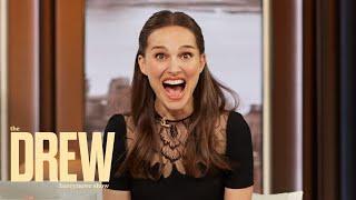 Natalie Portman was Discovered While Eating Pizza | The Drew Barrymore Show