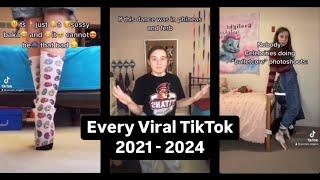 every viral tiktok of mine from 2021-2024 (with stats)