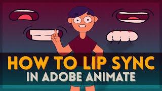 How to Lip Sync | Adobe Animate Tutorial [UPDATED: Link in Description]