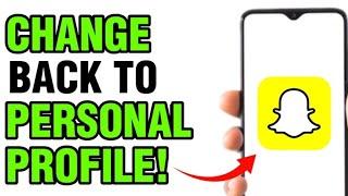 NEW! CHANGE BACK TO PRIVATE SNAPCHAT ACCOUNT 2024!