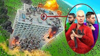 ЗОМБИ ПРОТИВ НЕБОСКРЕБА! СТРАШНЫЙ ЗОМБИ АПОКАЛИПИС В Garry`s Mod