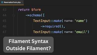 Use Filament Forms in Public Livewire Component