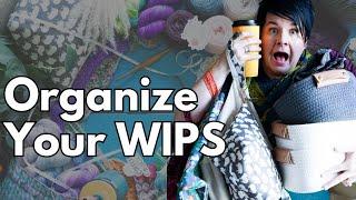 Organize Your WIPs so You Can Finish Them in 2025; Ep. 90 of The Bla Bla Black Sheep Podcast