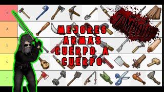 MEJOR ARMA CUERPO a CUERPO │TIER LIST│ PROJECT ZOMBOID │