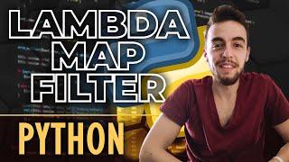 Python Lambda Map Filter Explained all together in ONE video