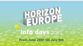 Horizon Europe Info Days 2021 | Cluster 1 | Destination 2