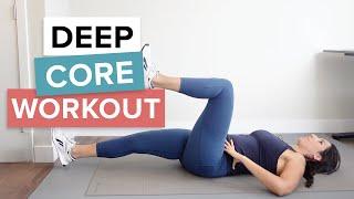 10-MINUTE DEEP CORE ACTIVATION Workout For Lower Back Pain (Transverse Abdominis & Pelvic Floor)