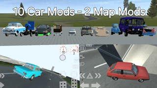 10 Car Mods & 2 Map Mods - Simple Car Crash Mod